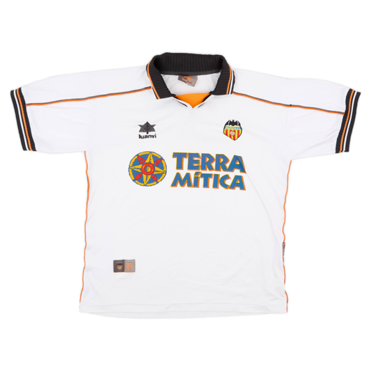 1999-00 Valencia CF Home Kit