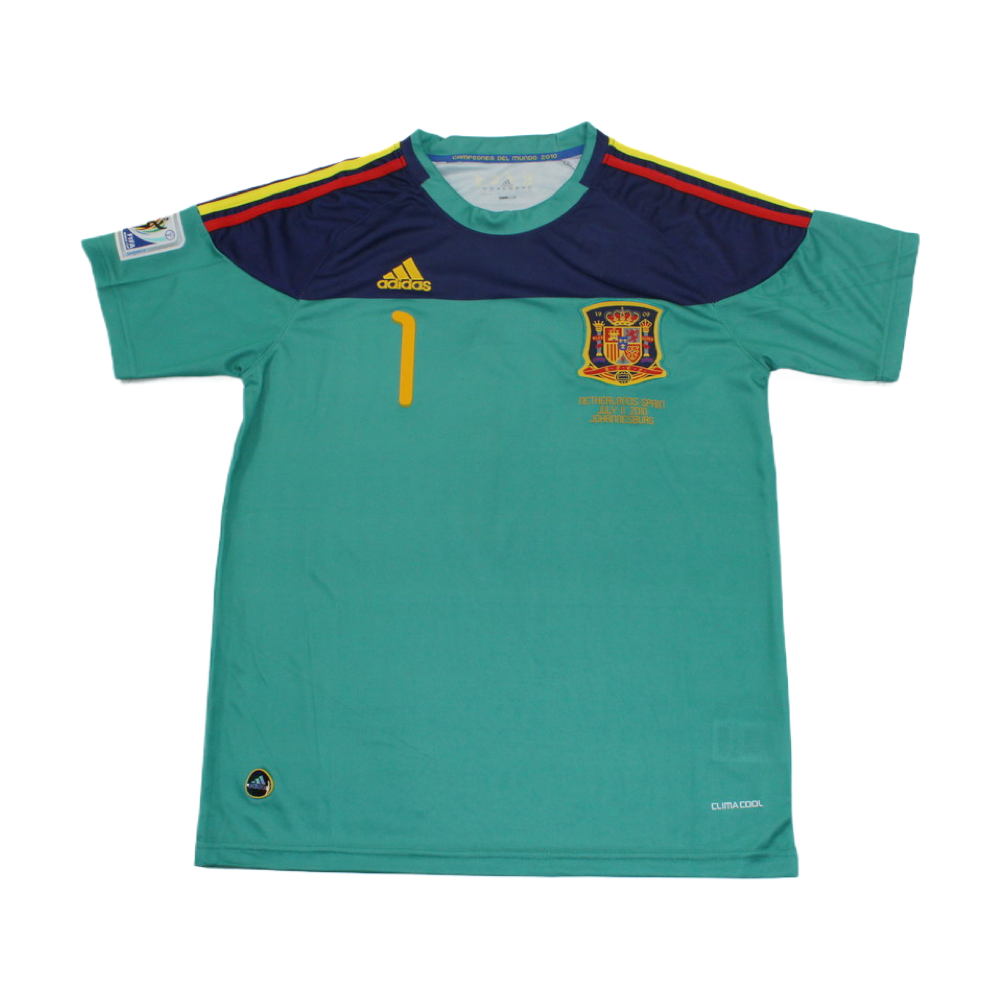 2010 Spain Goalkeeper Kit Green