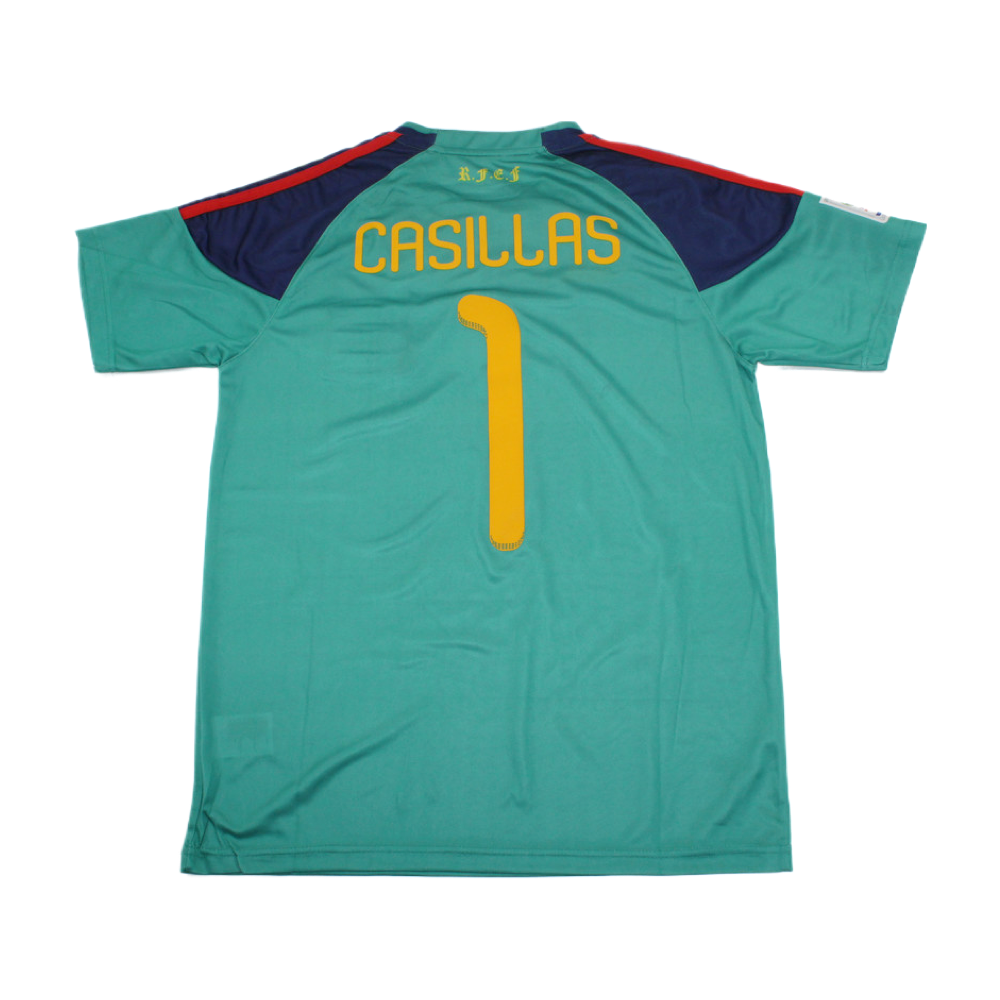 2010 Spain Goalkeeper Kit Green