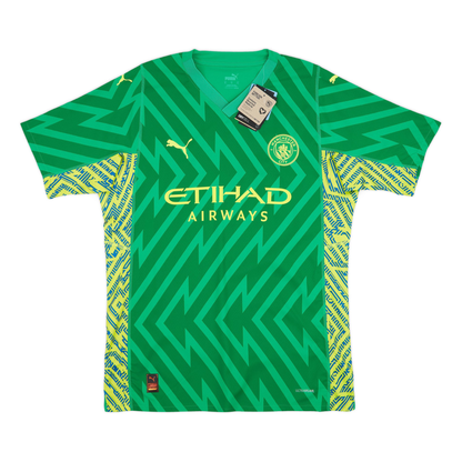 2023-24 Manchester City FC Goalkeeper Kit Green