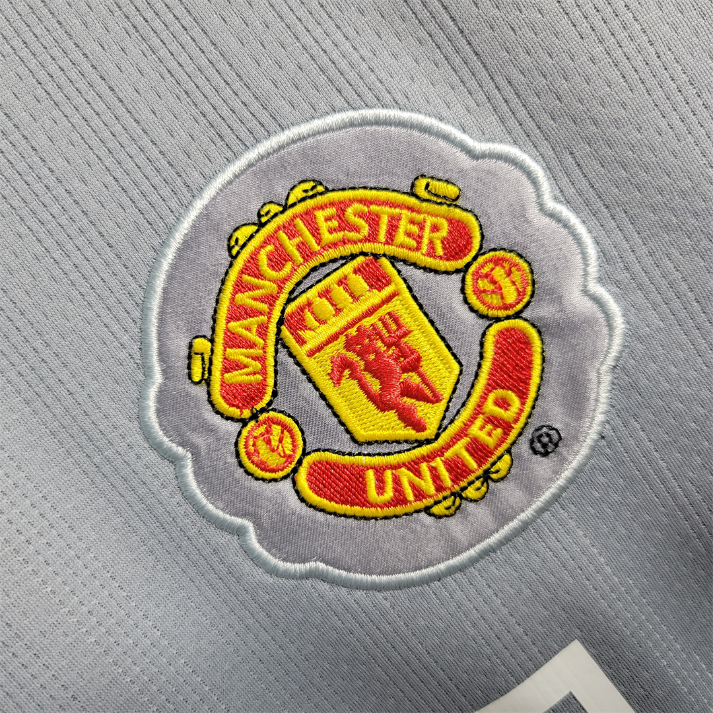 2007-08 Manchester United FC Goalkeeper Kit Grey Long Sleeve