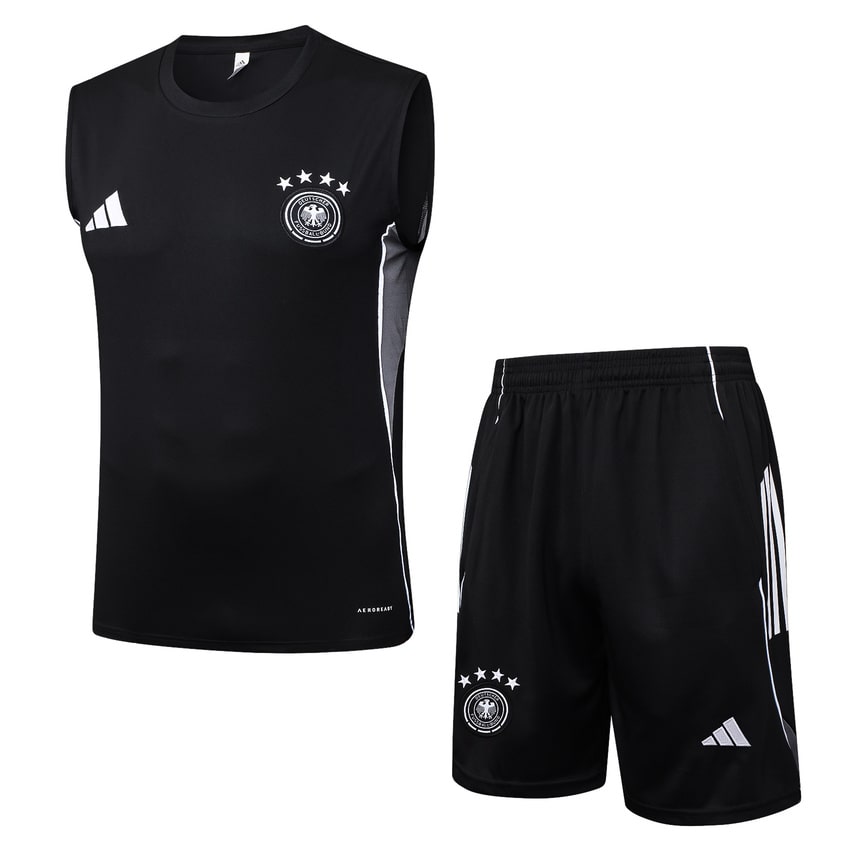 2024-25 Germany Sleeveless Training Set Black