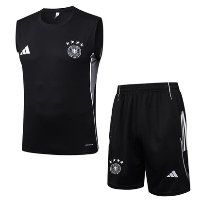 2024-25 Germany Sleeveless Training Set Black