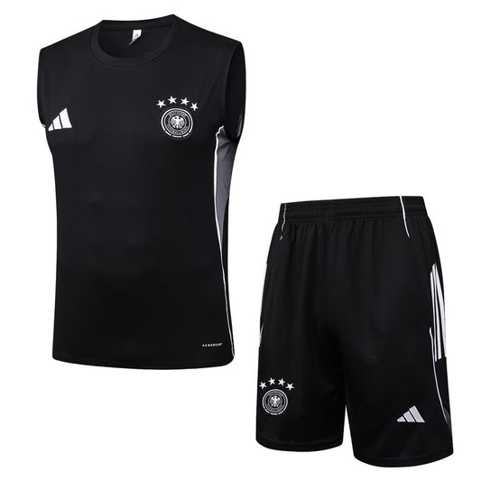 2024-25 Germany Sleeveless Training Set Black