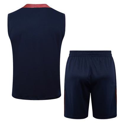 2024-25 England Sleeveless Training Set Dark Blue