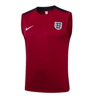 2024-25 England Sleeveless Training Set Red