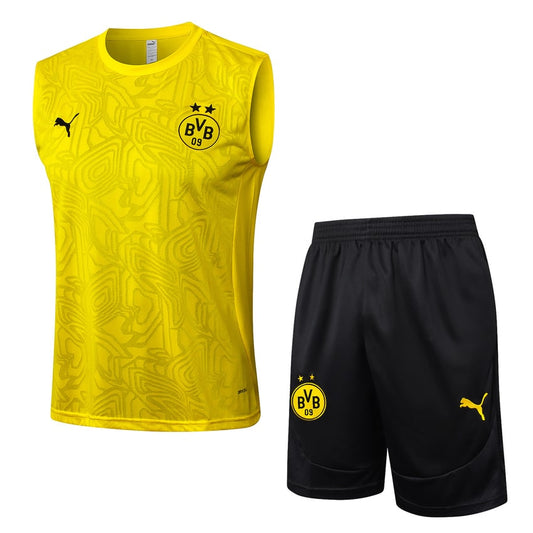 2024-25 Borussia Dortmund Sleeveless Training Set Yellow