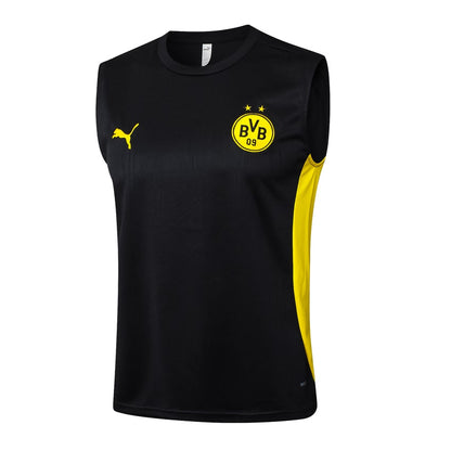2024-25 Borussia Dortmund Sleeveless Training Set Black