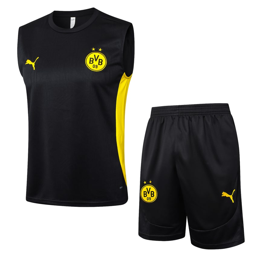 2024-25 Borussia Dortmund Sleeveless Training Set Black