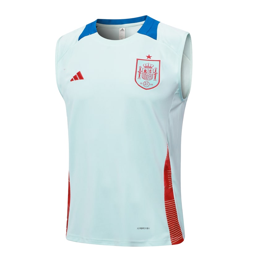 2024-25 Spain Sleeveless Training Set White