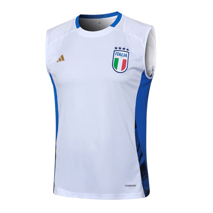 2024-25 Italy Sleeveless Training Set White