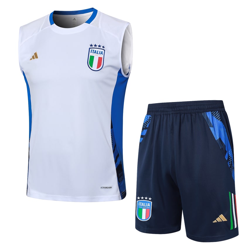 2024-25 Italy Sleeveless Training Set White