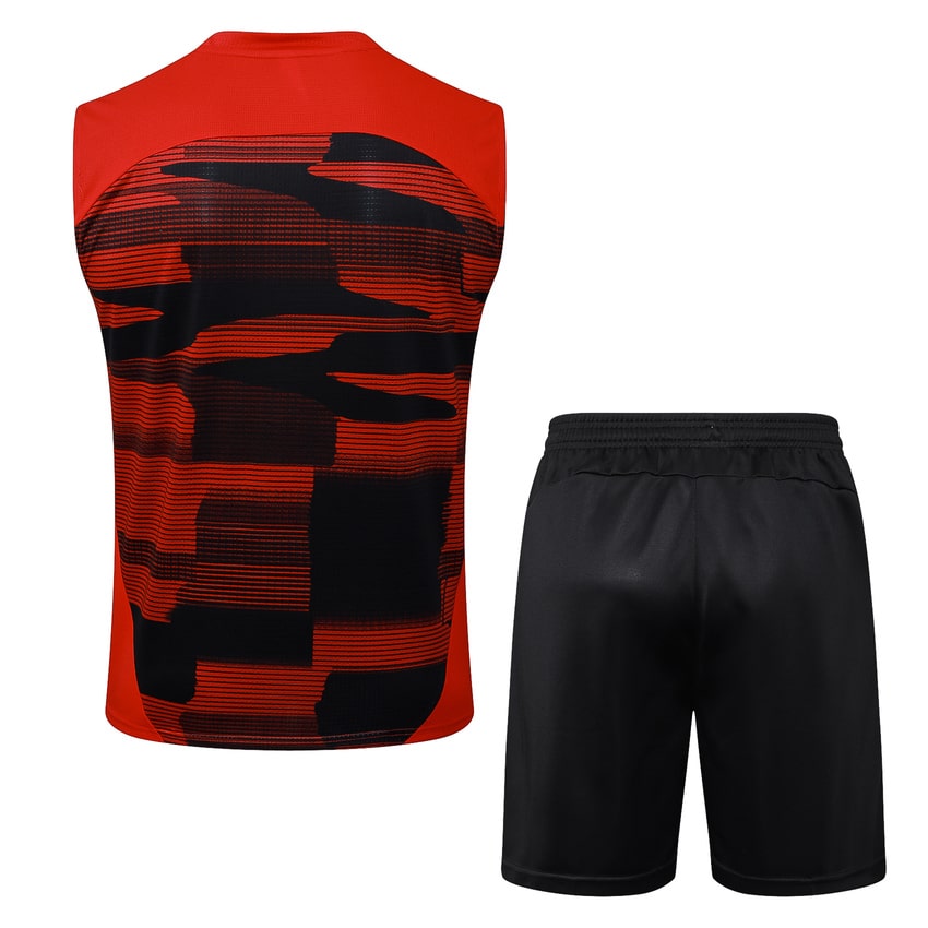 2024-25 AC Milan Sleeveless Training Set Red