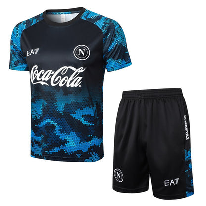2024-25 SSC Napoli Training Set Black Blue