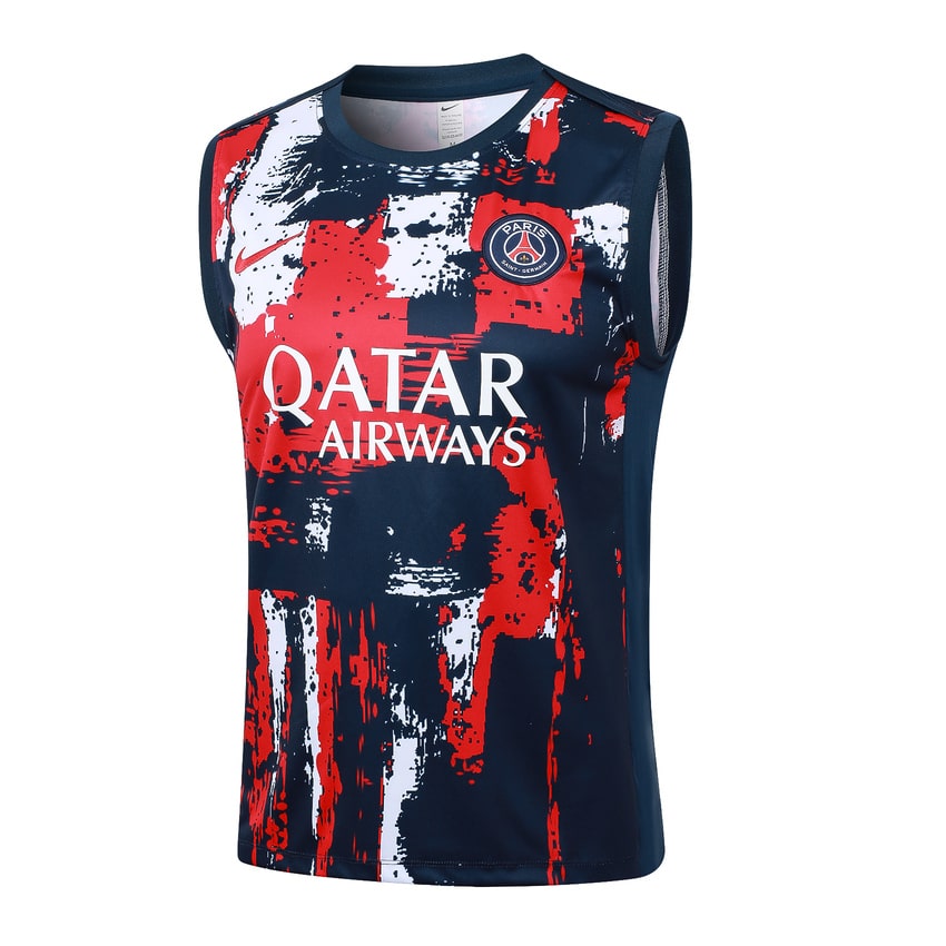 2024-25 PSG Sleeveless Training Set Blue Red