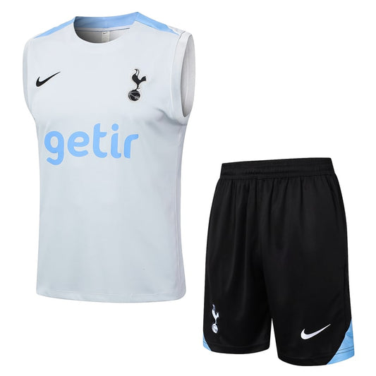 2024-25 Tottenham Hotspur FC Sleeveless Training Set White