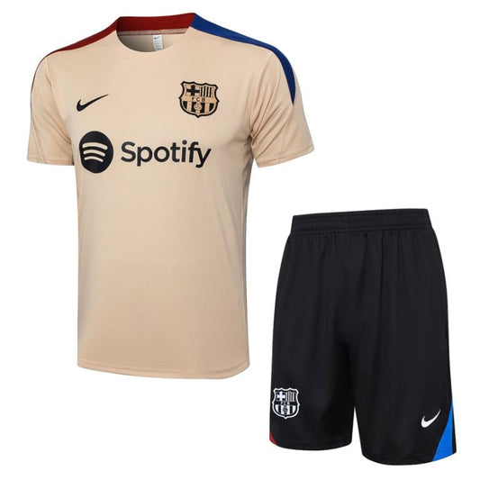 2024-25 FC Barcelona Training Set Beige