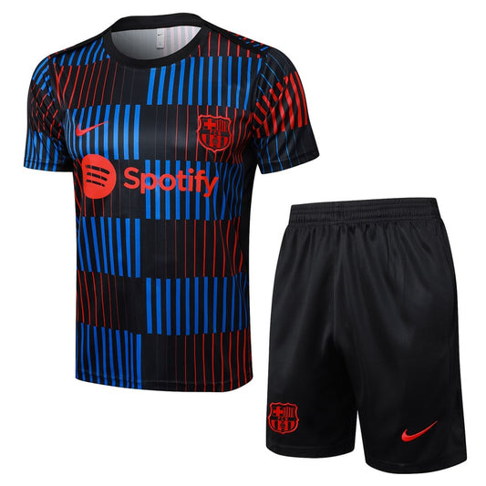 2024-25 FC Barcelona Training Set Blue Red
