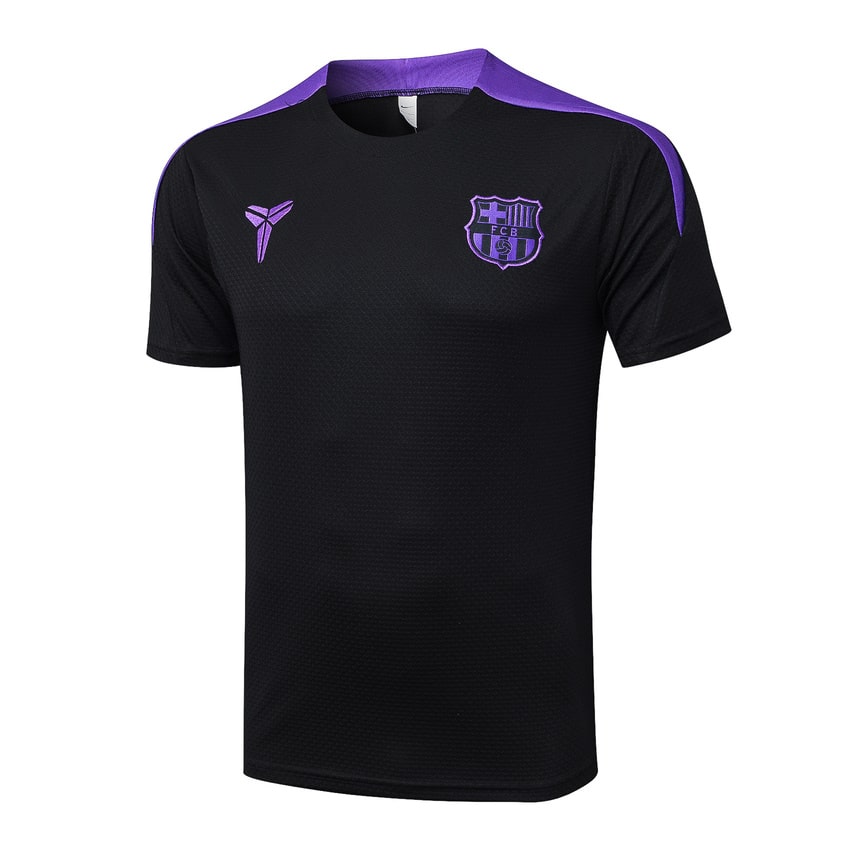 2025-26 FC Barcelona Training Set Black Purple