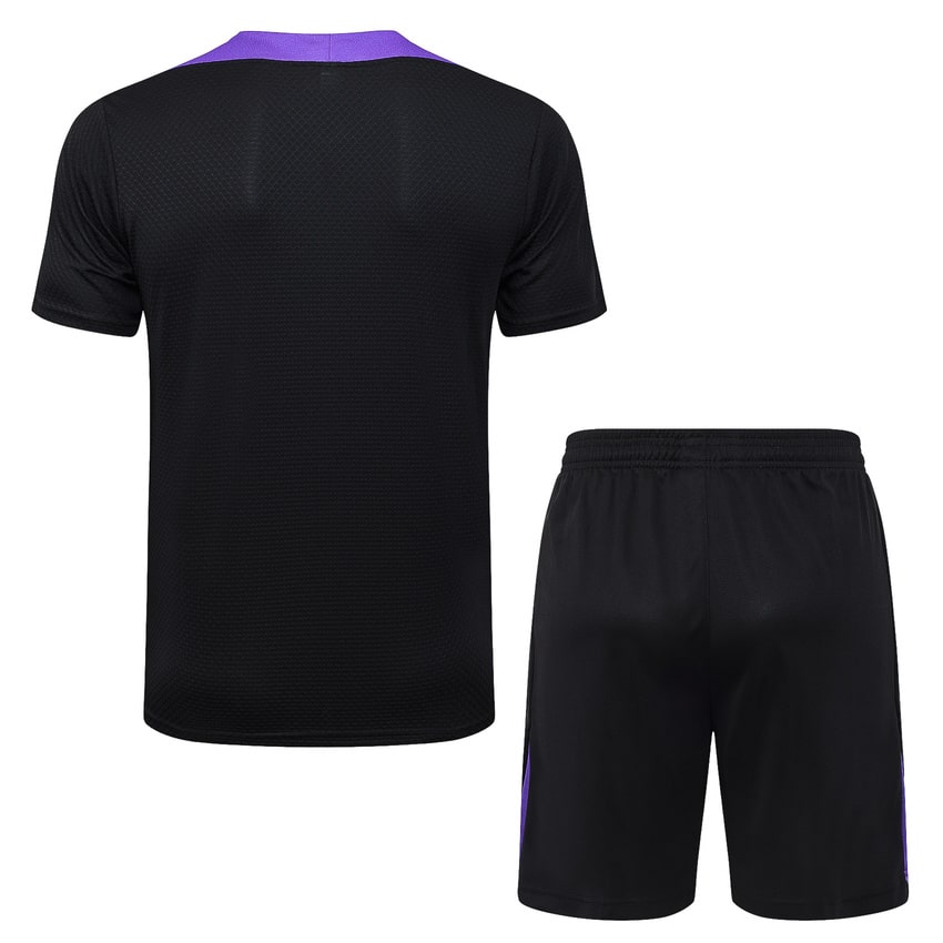 2025-26 FC Barcelona Training Set Black Purple