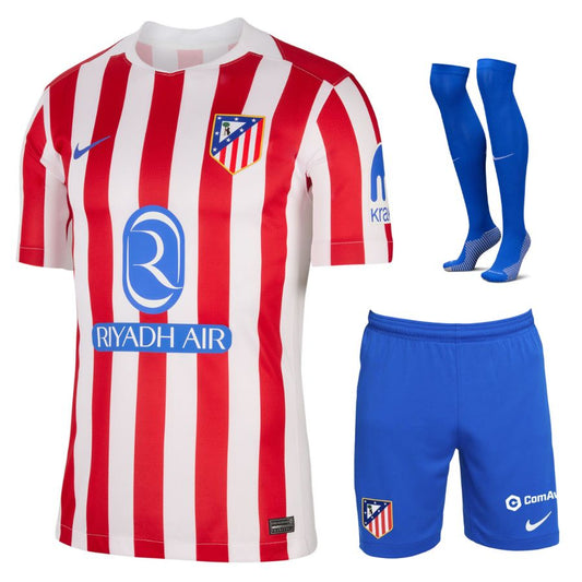 2025-26 Atlético Madrid Home Kit KIDS