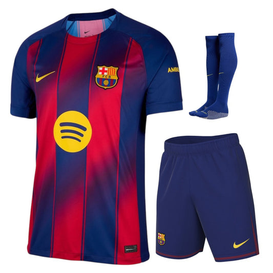 2025-26 FC Barcelona Home Kit KIDS