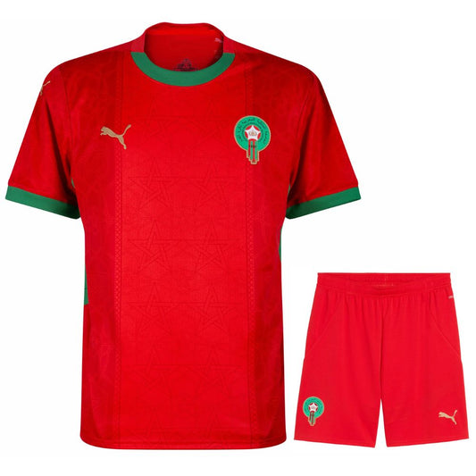 2025-26 Morocco Home Kit KIDS