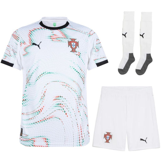 2025-26 Portugal Away Kit KIDS