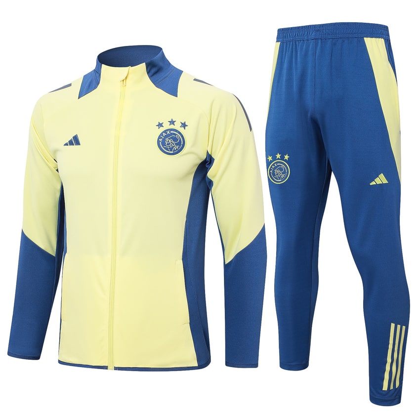 2024-25 AFC Ajax Tracksuit Yellow