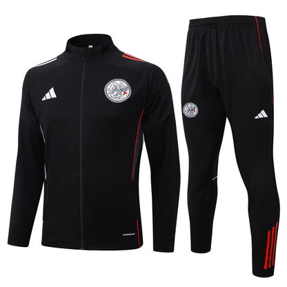 2025-26 AFC Ajax Tracksuit Black