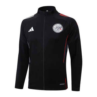 2025-26 AFC Ajax Tracksuit Black