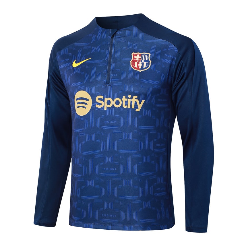 2024-25 FC Barcelona Trainingsuit Blue