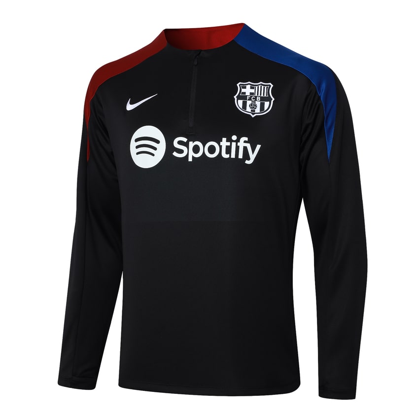 2024-25 FC Barcelona Trainingsuit Black