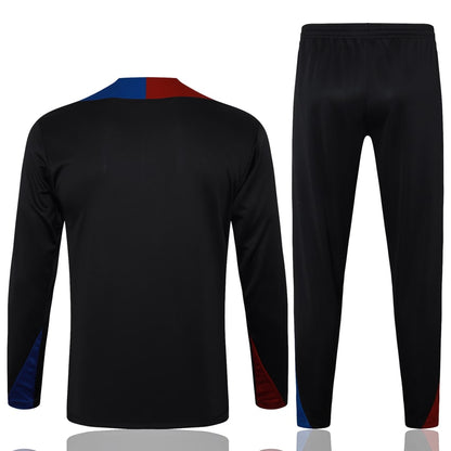 2024-25 FC Barcelona Trainingsuit Black