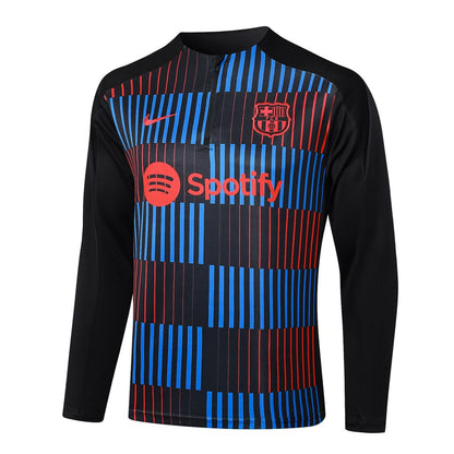 2024-25 FC Barcelona Trainingsuit Blue Red
