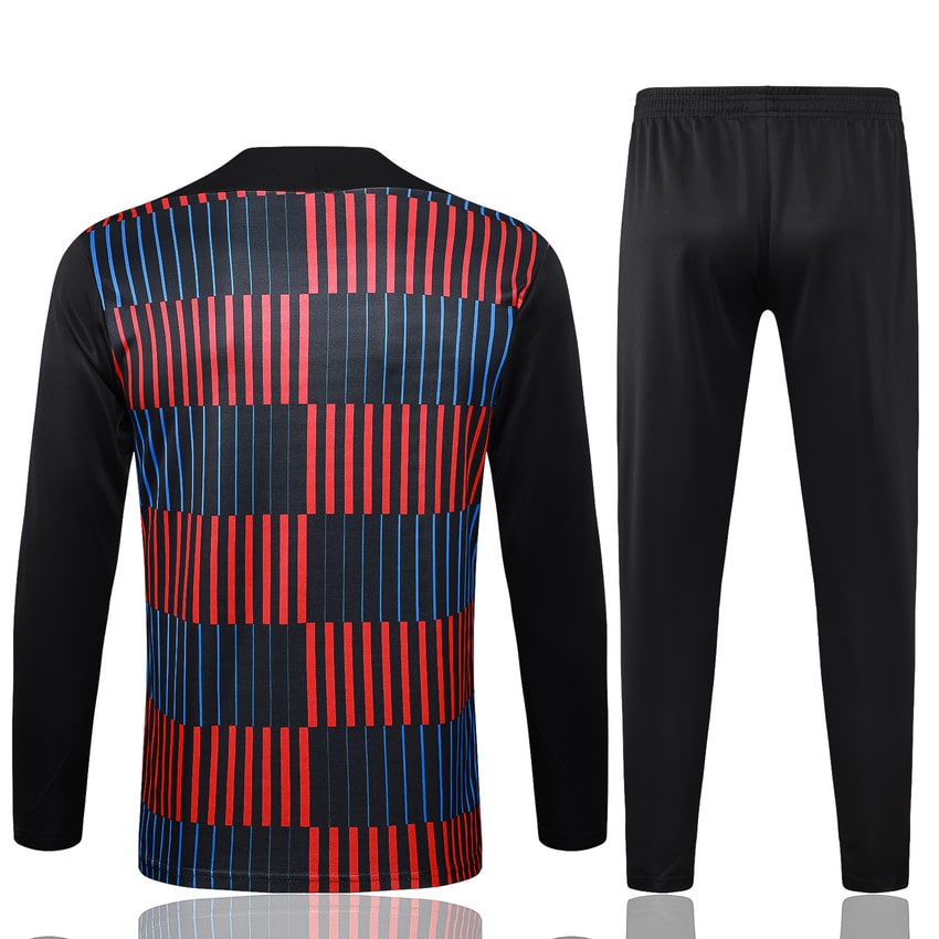 2024-25 FC Barcelona Trainingsuit Blue Red