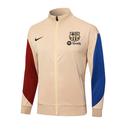 2024-25 FC Barcelona Tracksuit Beige