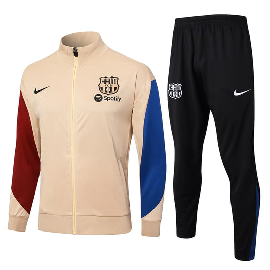 2024-25 FC Barcelona Tracksuit Beige