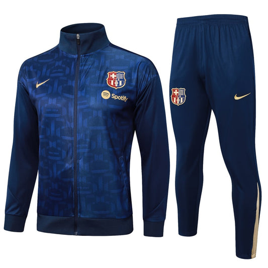 2024-25 FC Barcelona Tracksuit Blue