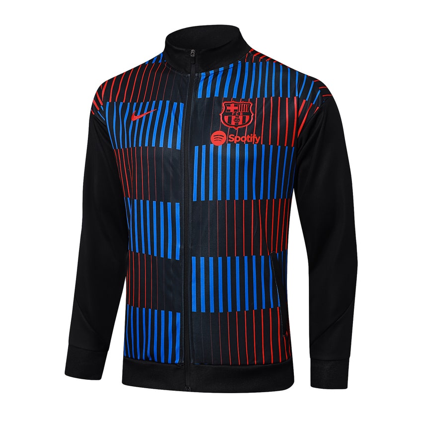 2024-25 FC Barcelona Tracksuit Blue Red