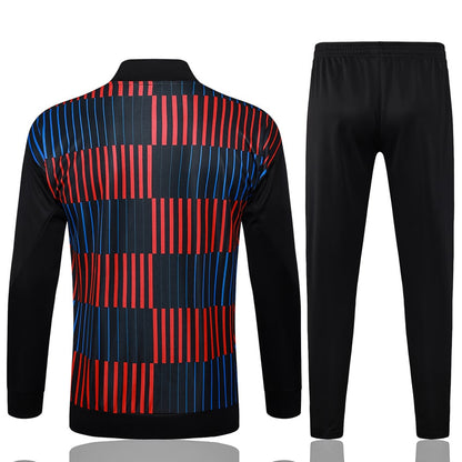 2024-25 FC Barcelona Tracksuit Blue Red