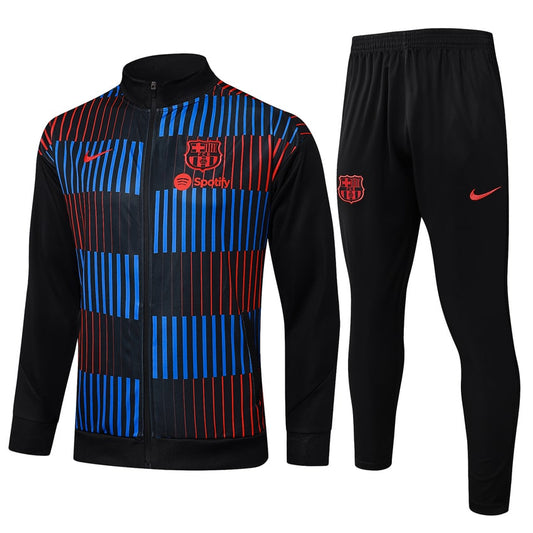 2024-25 FC Barcelona Tracksuit Blue Red