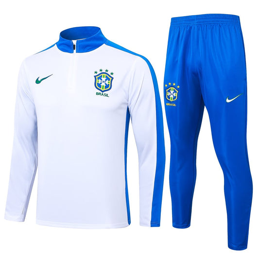 2024-25 Brazil Trainingsuit White