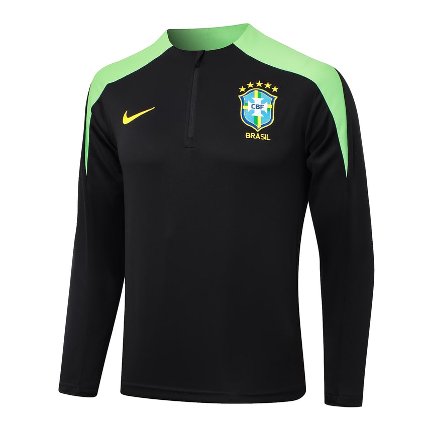 2024-25 Brazil Trainingsuit Black