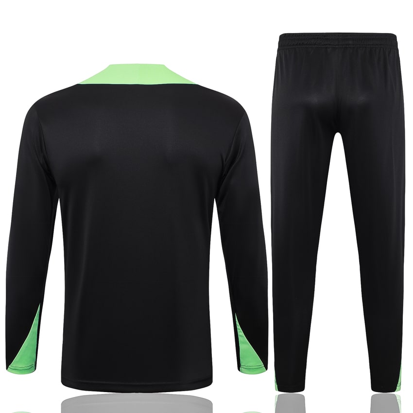 2024-25 Brazil Trainingsuit Black