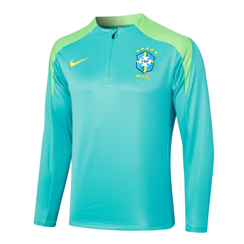 2024-25 Brazil Trainingsuit Turquoise
