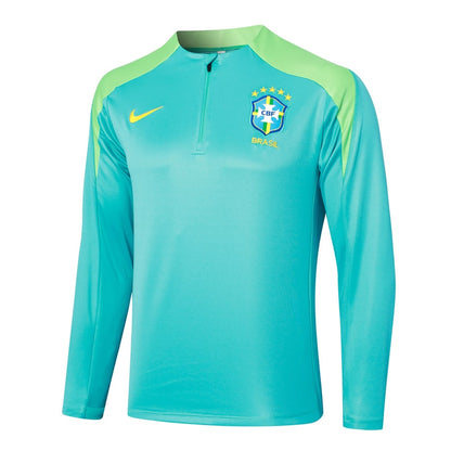 2024-25 Brazil Trainingsuit Turquoise