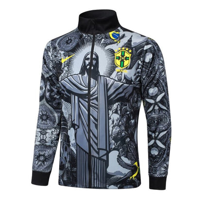 2024-25 Brazil Tracksuit Grey
