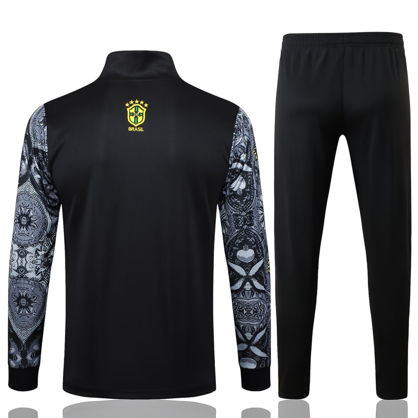 2024-25 Brazil Trainingsuit Grey