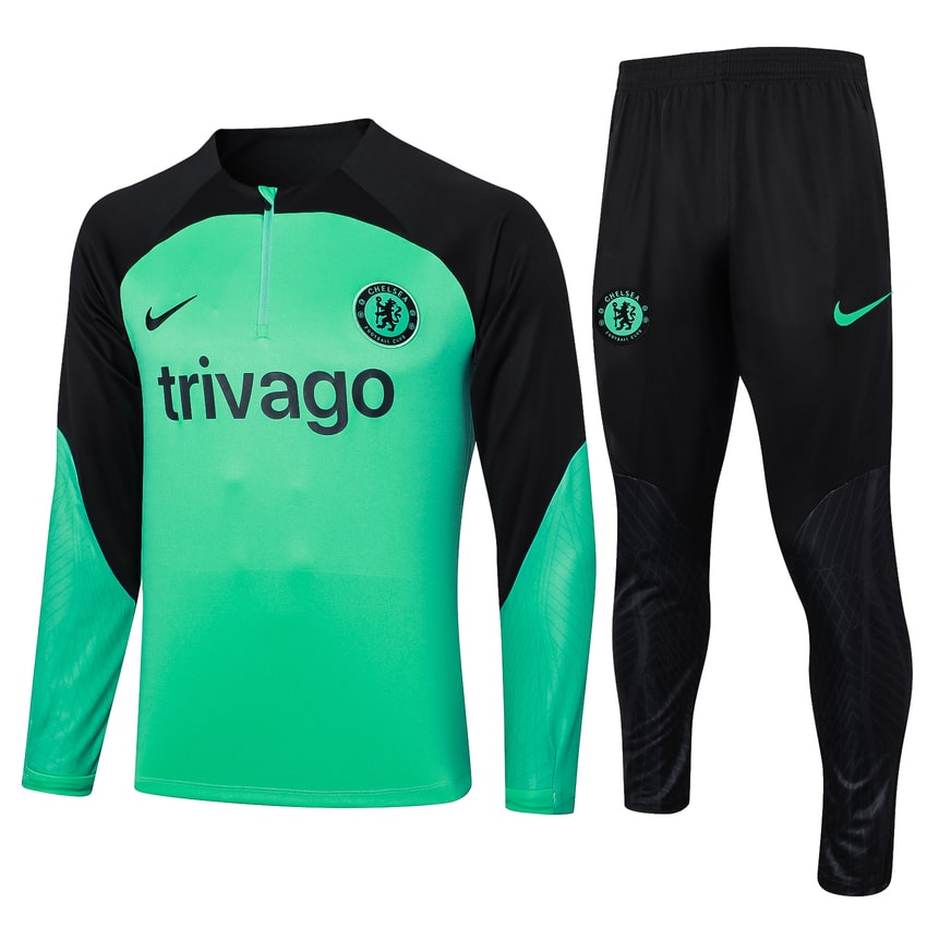 Tenue d'entraînement verte du Chelsea FC 2024-25 